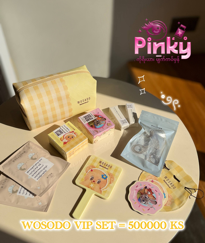 Wosodo သံလိုက်မျက်တောင် VIP Set